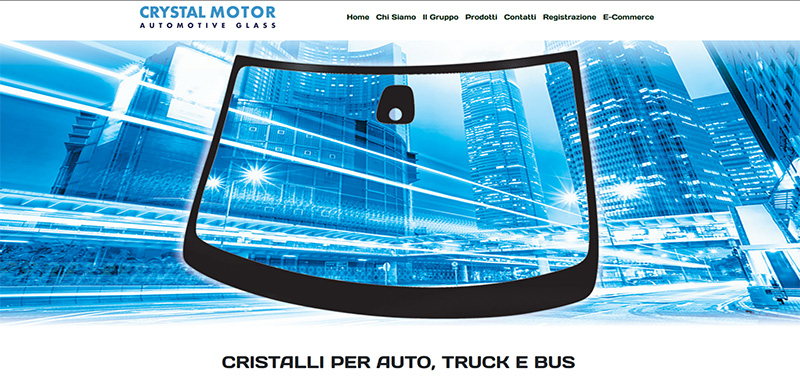 Crystal Motor s.r.l. - Corporate WebSite