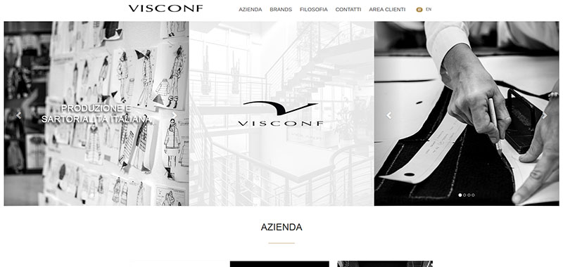 Visconf S.r.l. - Corporate WebSite