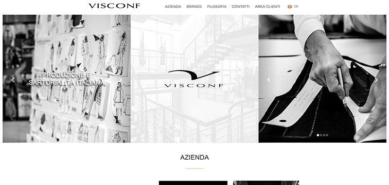 Visconf S.r.l. - Corporate WebSite