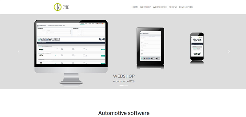 K-Byte s.r.l. - Corporate WebSite